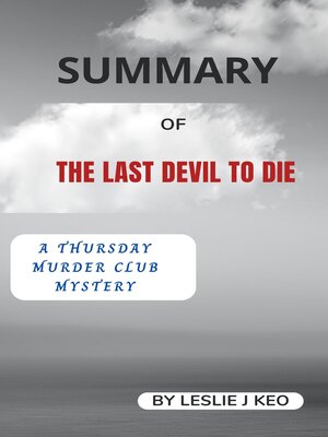 cover image of Summary of the Last Devil to Die